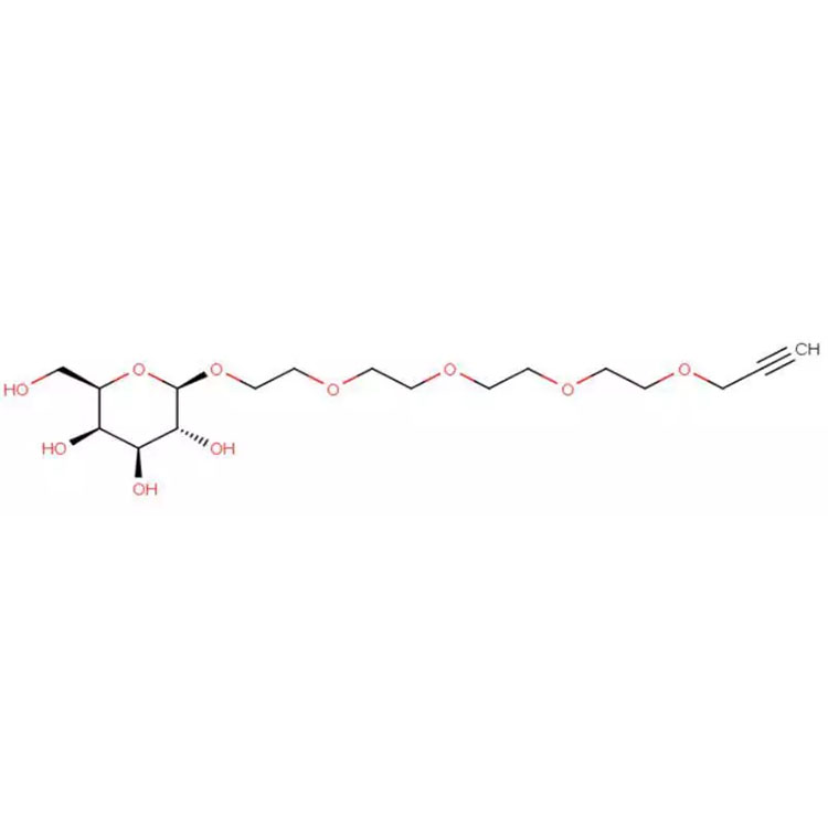 Propargyl-PEG5-beta-D-glucose